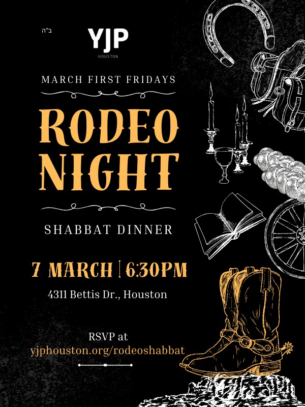 rodeo night shabbat